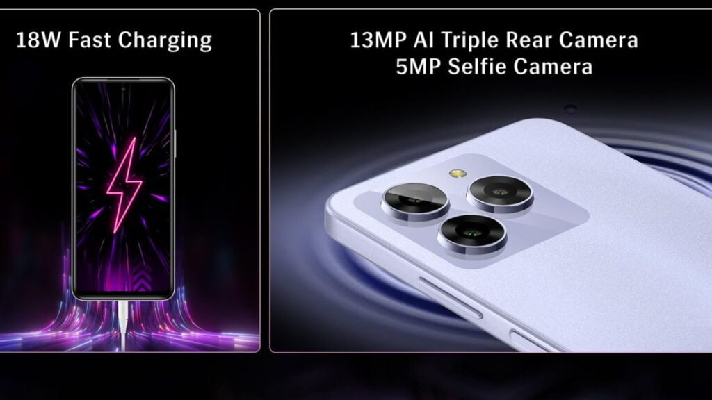 Lava Yuva 3 Camera and Charger